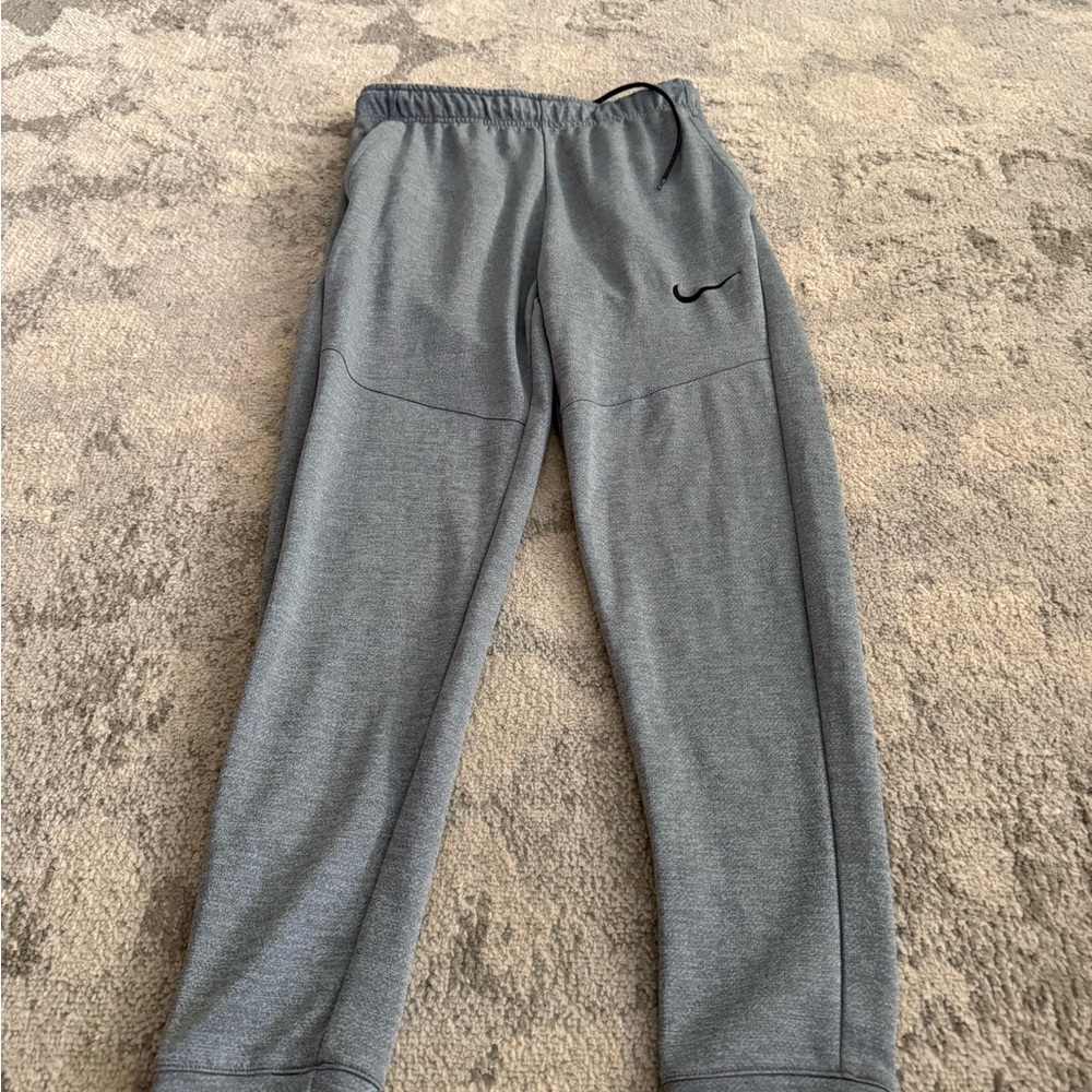 Nike Heather Gray Dri-FIT Jogger Pants